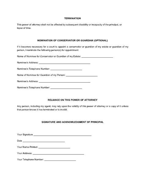 power of attorney new jersey form 2