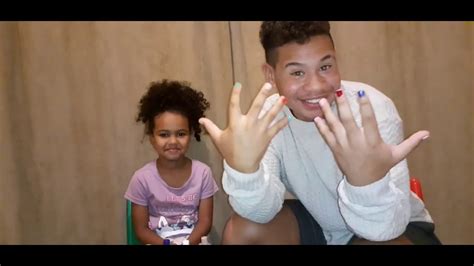 LETTING My NIECE PAINT My NAILS Bad Idea YouTube