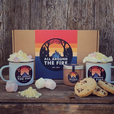 Luxury Campfire Hot Chocolate Gift Box All Around The Fire