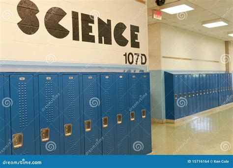 School Lockers Stock Images - Image: 15716164