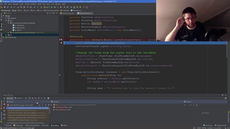 How To Use The Android Studio Debugger Youtube