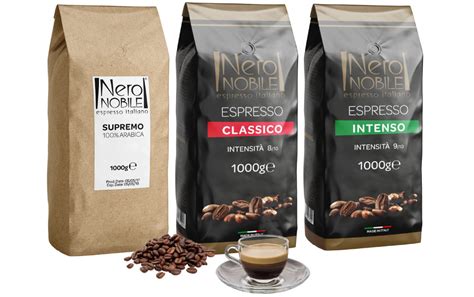 Caffè in grani - NeroNobile - Nero Nobile