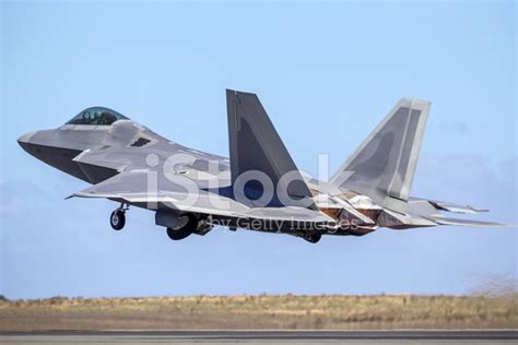 F-22 Raptor Fighter Aircraft Stock Photo | Royalty-Free | FreeImages