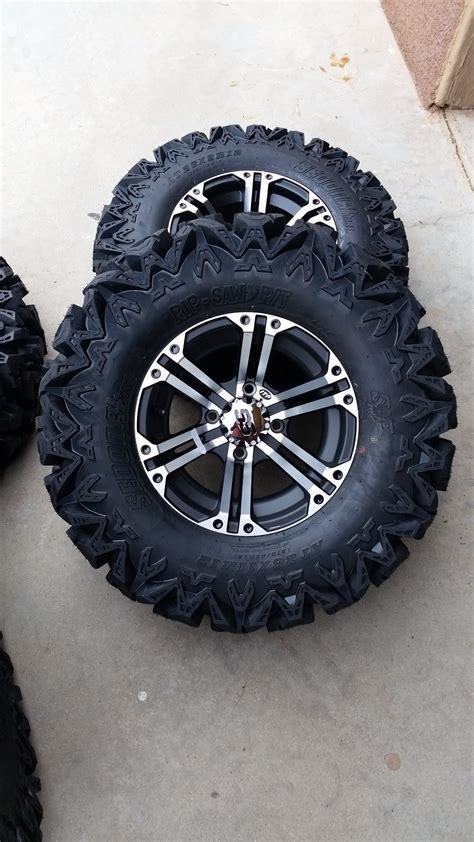 Upgraded tires and wheels on Foreman - Honda ATV Forum