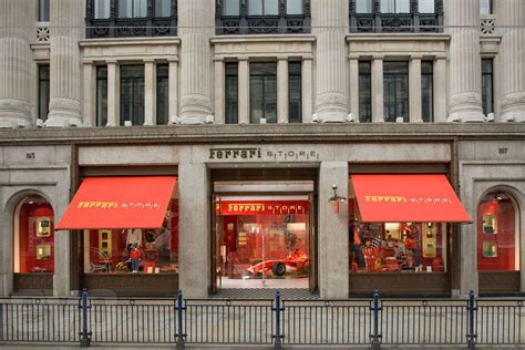 ferrari store opens  london