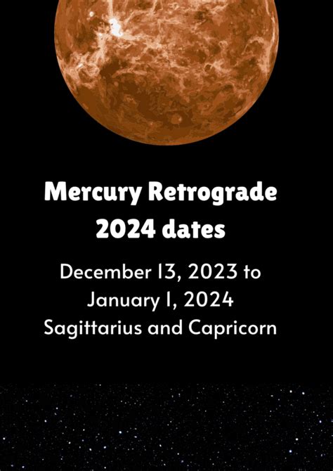 Mercury Retrograde Dates And How You Can Prepare