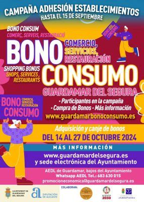 Guardamar presenta una nueva campaña del Bono Consumo