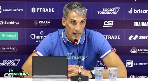 Copa do Nordeste 23 Coletiva Vojvoda Pós Jogo Fortaleza EC 1 X 0