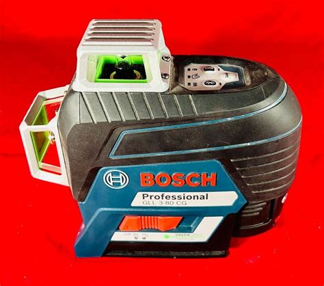 BOSCH GLL 3 80 CG Professional Laser à lignes 30 m Kaufen auf Ricardo