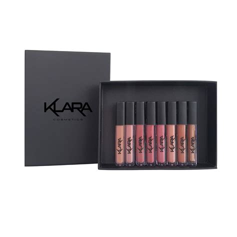 Buy Klara Cosmetics Mini Kiss Proof Collection Liquid Matte Nude Natural Long Lasting Full Color