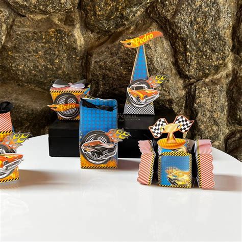 Kit Personalizado Hot Wheels 25 Itens Elo7 Produtos Especiais