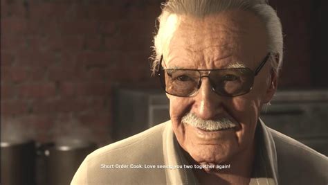 Stan Lee Makes A Cameo In Marvels Spiderman Ps4ps5 Which Is A