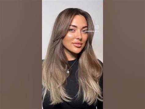 Из рыжего в холодный русый 😍 Растяжка цвета, уход и стрижка 💇🏻‍♀️ - YouTube