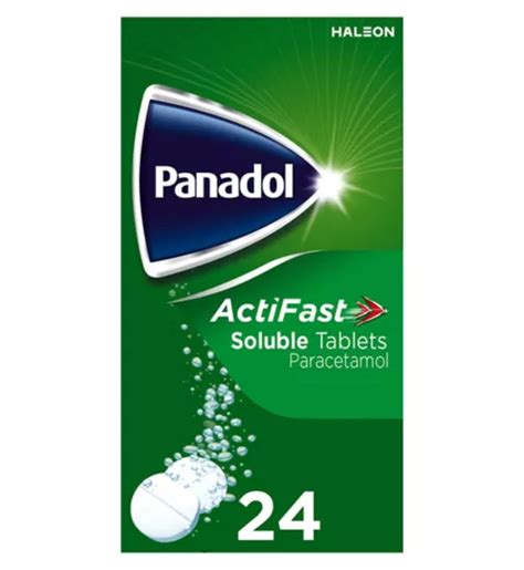 Dissolvable Paracetamol