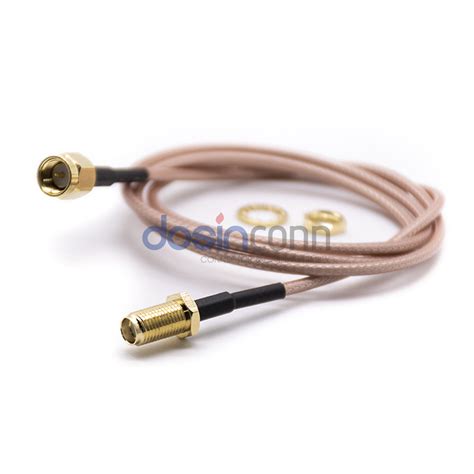 Sma Plug To Sma Jack Rf Cable Assemblies 10cm Rg316 Cable 50ohm