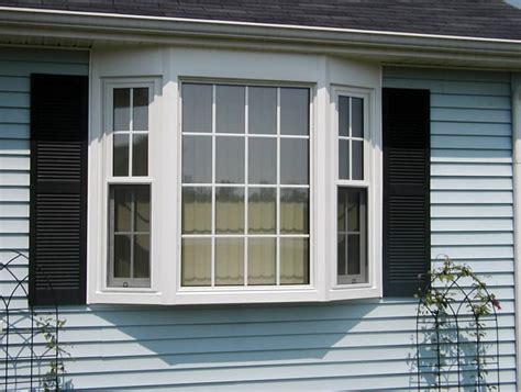bow window  double hung windows