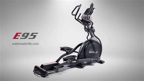 Sole Fitness E95 - Vélo elliptique - Tool Fitness - YouTube
