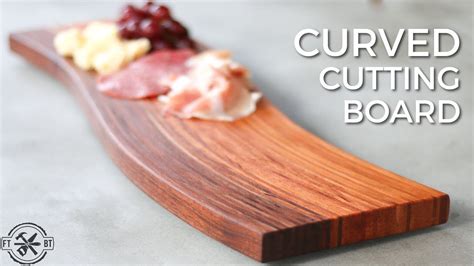 How To Make A Curved Cutting Board Diy Bent Lamination Youtube