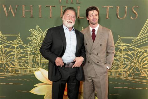 Arnold Schwarzenegger Maria Shriver On Son S White Lotus Nude Scene