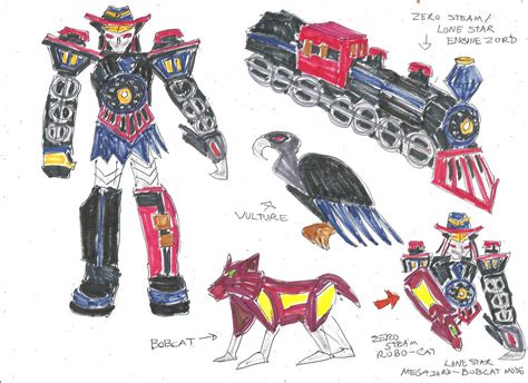 Sixth Western Megazord By Lavenderranger On Deviantart