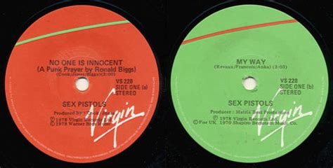 God Save The Sex Pistols No One Is Innocent My Way New Zealand 7