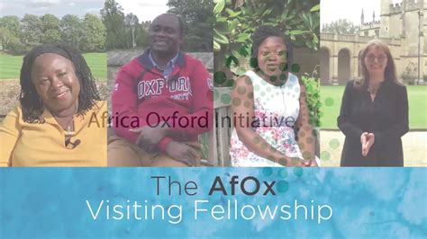 Afox Visiting Fellowship Programme Youtube