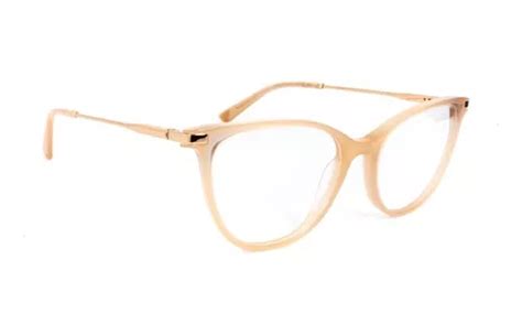 Armação De Óculos Ana Hickmann Ah60007 N01 Nude Translúcido Parcelamento sem juros