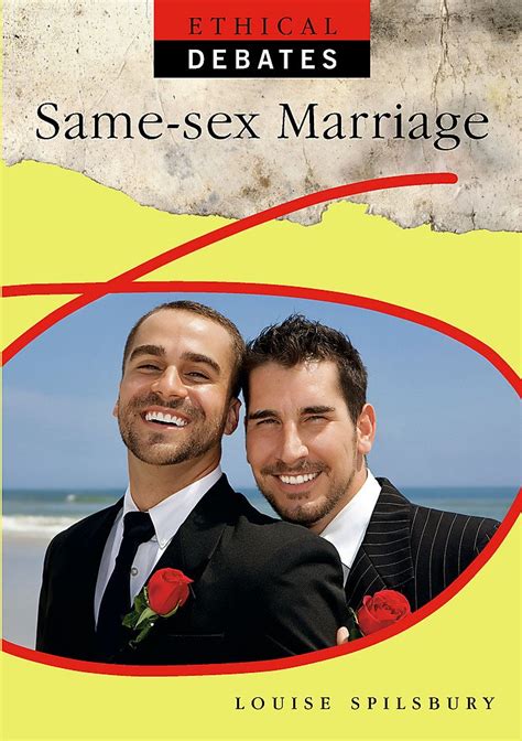 Same Sex Marriage Louise Spilsbury Amazon Books
