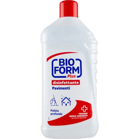 Bioform Plus Disinfettante Igienizzante Per Pavimenti Lt 1 5