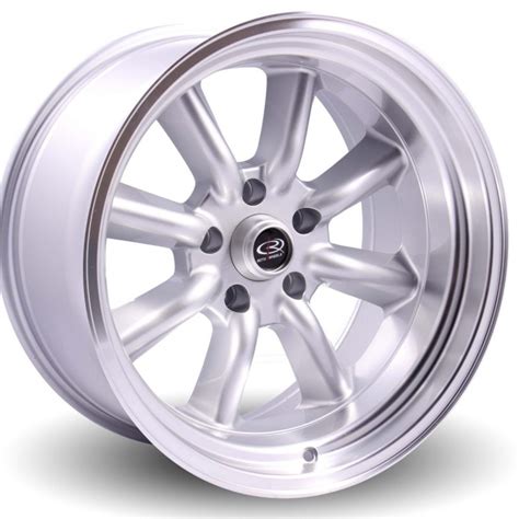 Rkr Silver Polished Lip Wheels Hyper Drive