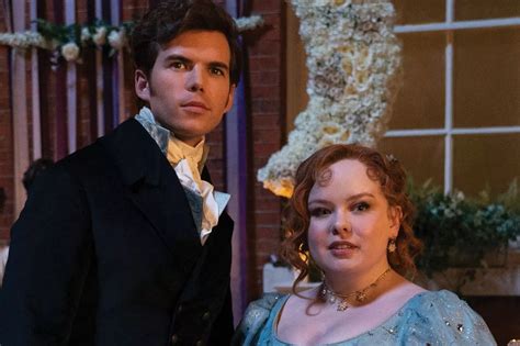 Bridgerton S Nicola Coughlan Says She Sat Around Naked With Luke Newton