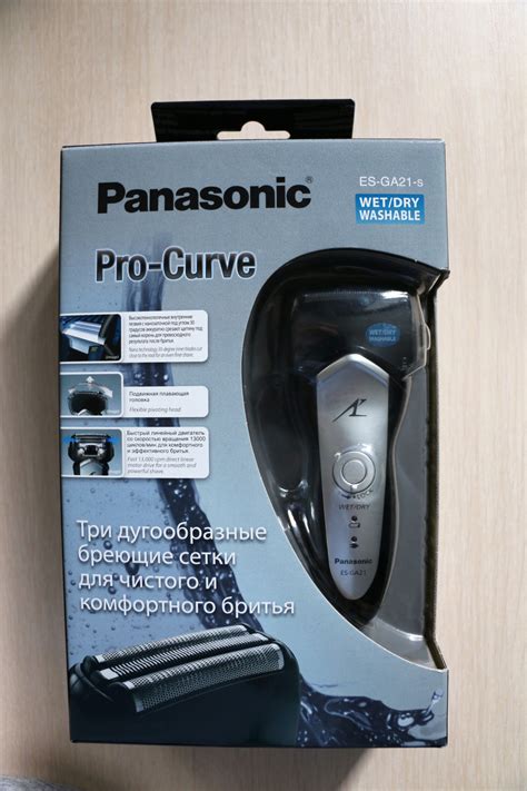 Обзор от покупателя на Электробритва Panasonic ES-GA21-S820 — интернет ...