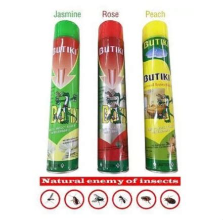 BUTIKI Insecticide / Insect spray 750 ml (BIG SIZE) | Lazada PH