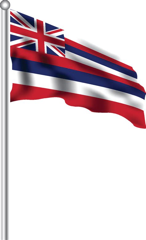 Hawaiian Flag Isolated On White Background 48210128 Vector Art At Vecteezy