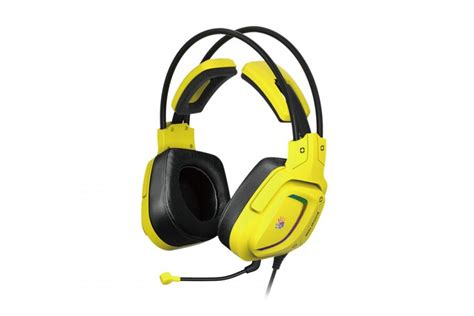 Bloody G575 Bloody (Punk Yellow) Игровые наушники с микрофоном, желтый ...