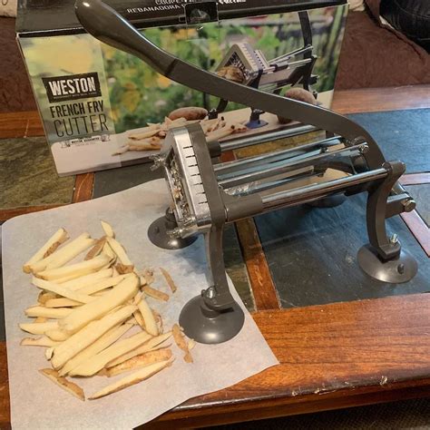 Air Fryer Parmesan Ranch French Fries Recipe And Weston French Fry Cutter