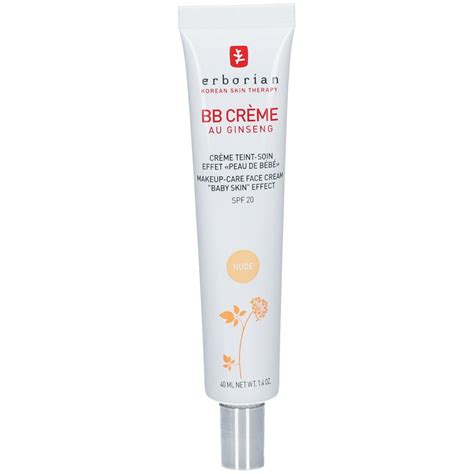 Erborian Bb Cr Me Au Ginseng Nude Ml Farmaline
