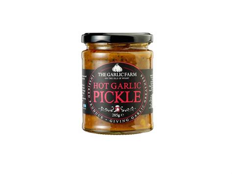 The Garlic Farm Hot Garlic Pickle Grange Farm Shop