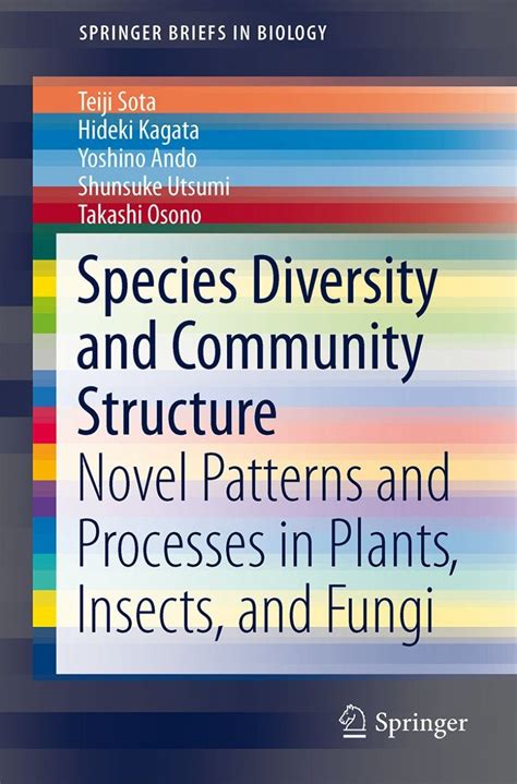 Species Diversity and Community Structure: Novel Patterns and Processes ... 