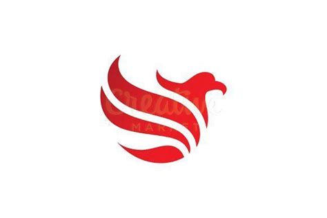 Red Eagle 3D Logo - LogoDix