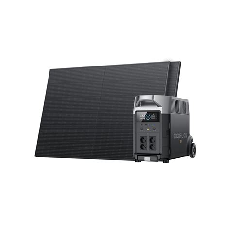 Ecoflow Delta Pro Solar Generator Rigid Pv400w2 Solar Energy