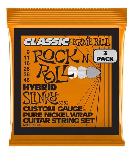 Cuerdas Guitarra Electrica Pack X Ernie Ball