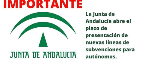 La Junta de Andalucía abre el plazo de presentación de las nuevas