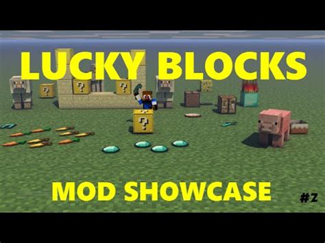 Minecraft Lucky Blocks Mod Showcase Youtube