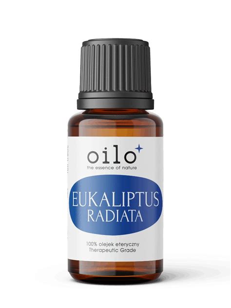 Olejek Eukaliptusowy Radiata Eukaliptus Radiata Oilo Bio 5 Ml Dla