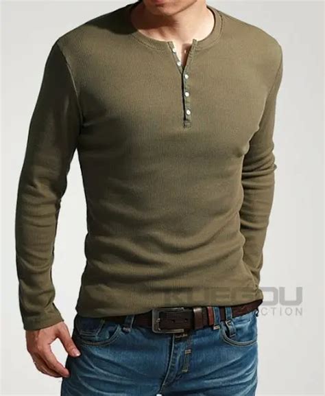 Купить Мужская рубашка showtime Декстер убить рубашки Хенли длинные ...