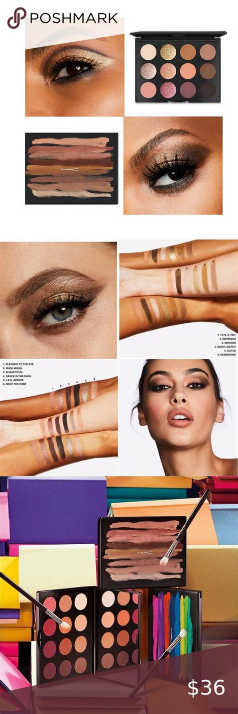 MAC NUDE MODEL Art Library Eyeshadow Palette BNIB Eyeshadow Eyeshadow Palette Nude Palette