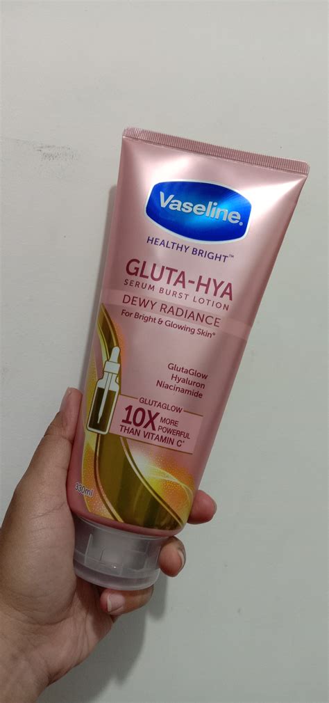 Vaseline Gluta Hya Serum Burst Lotion Dewy Radiance By Vaseline