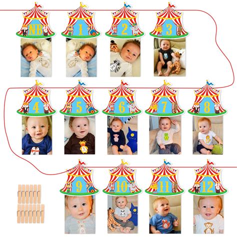 Buy Circus Carnival Theme Banner For 1st Birthday Party Circus Theme