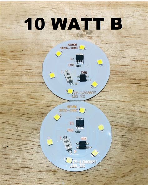 PCB LED SMD 10 WATT B ALUMUNIUM PREMIUM SETARA PHILIPS DRIVER LED AC